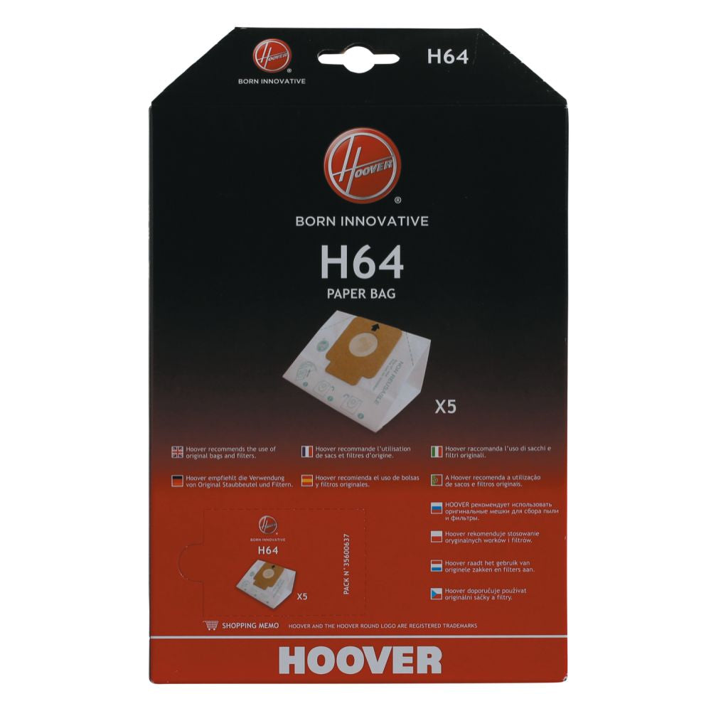 EMBALAGEM SACOS HOOVER P/SPRINT - H64