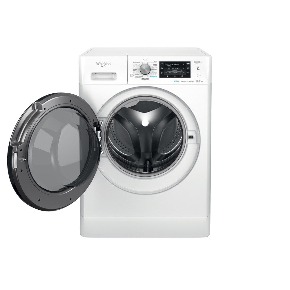Máquina de Lavar e Secar Whirlpool FFWDD1074489 | 10/7kg, Classe C