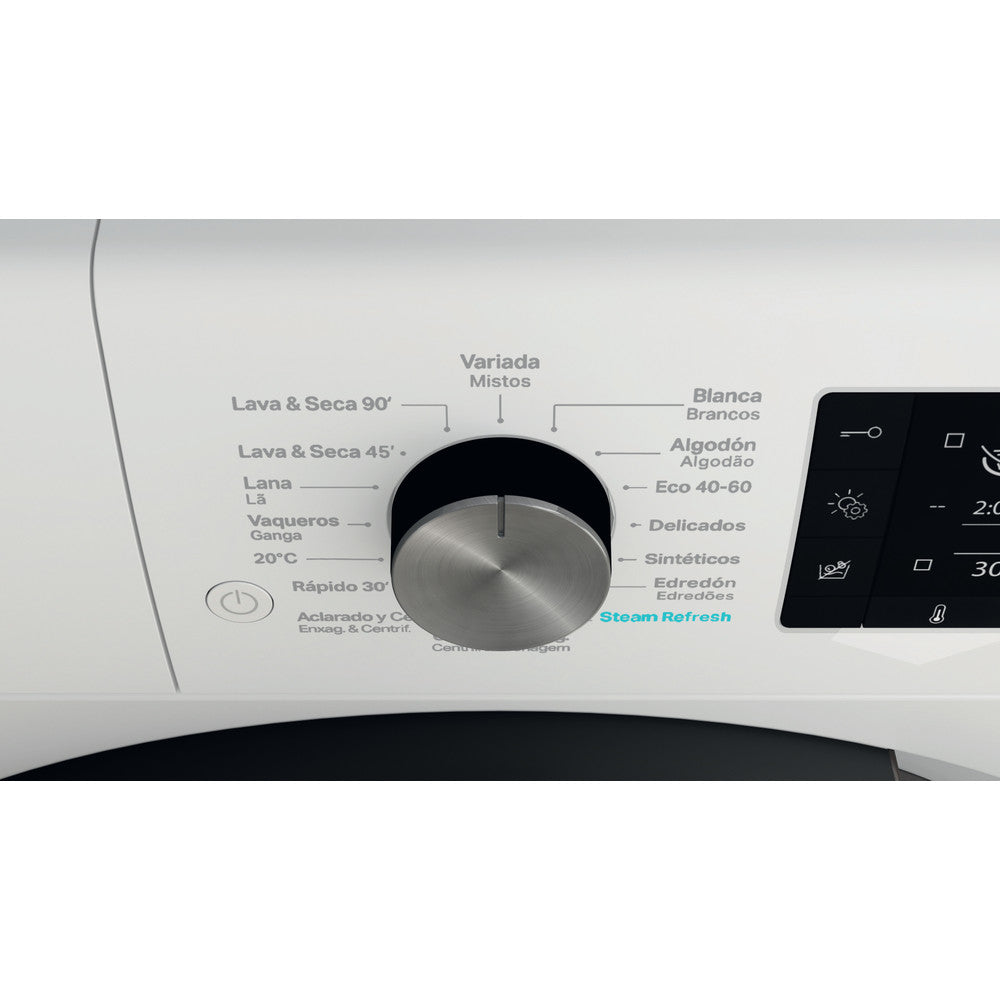 Máquina de Lavar e Secar Whirlpool FFWDD1074489 | 10/7kg, Classe C