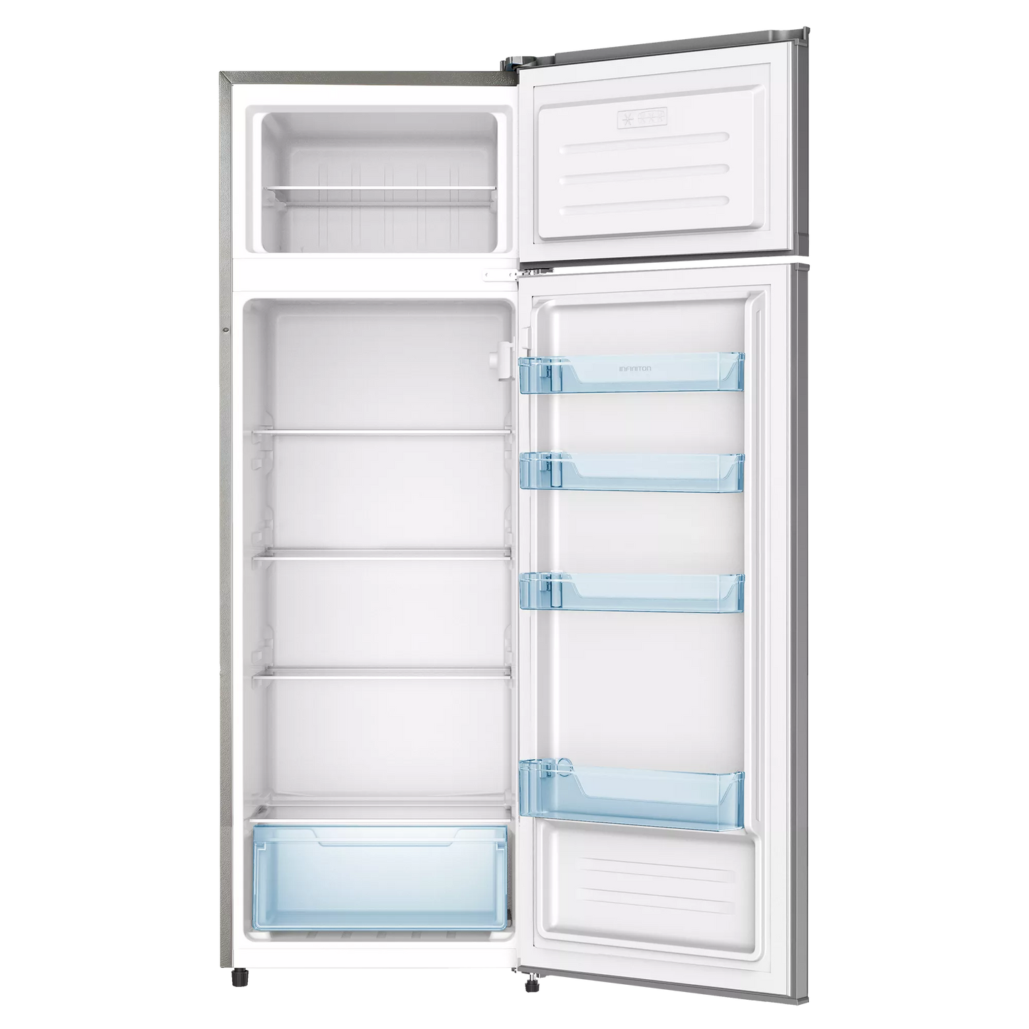Frigorífico com Congelador Infiniton FG239D16XEV2 | 239L, No Frost, Inox