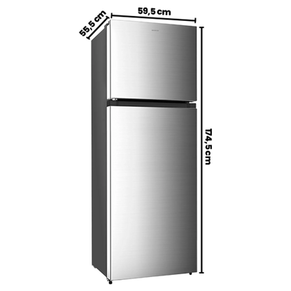 Frigorífico Infiniton FG300D75XER | 300L, Defrost, Inox