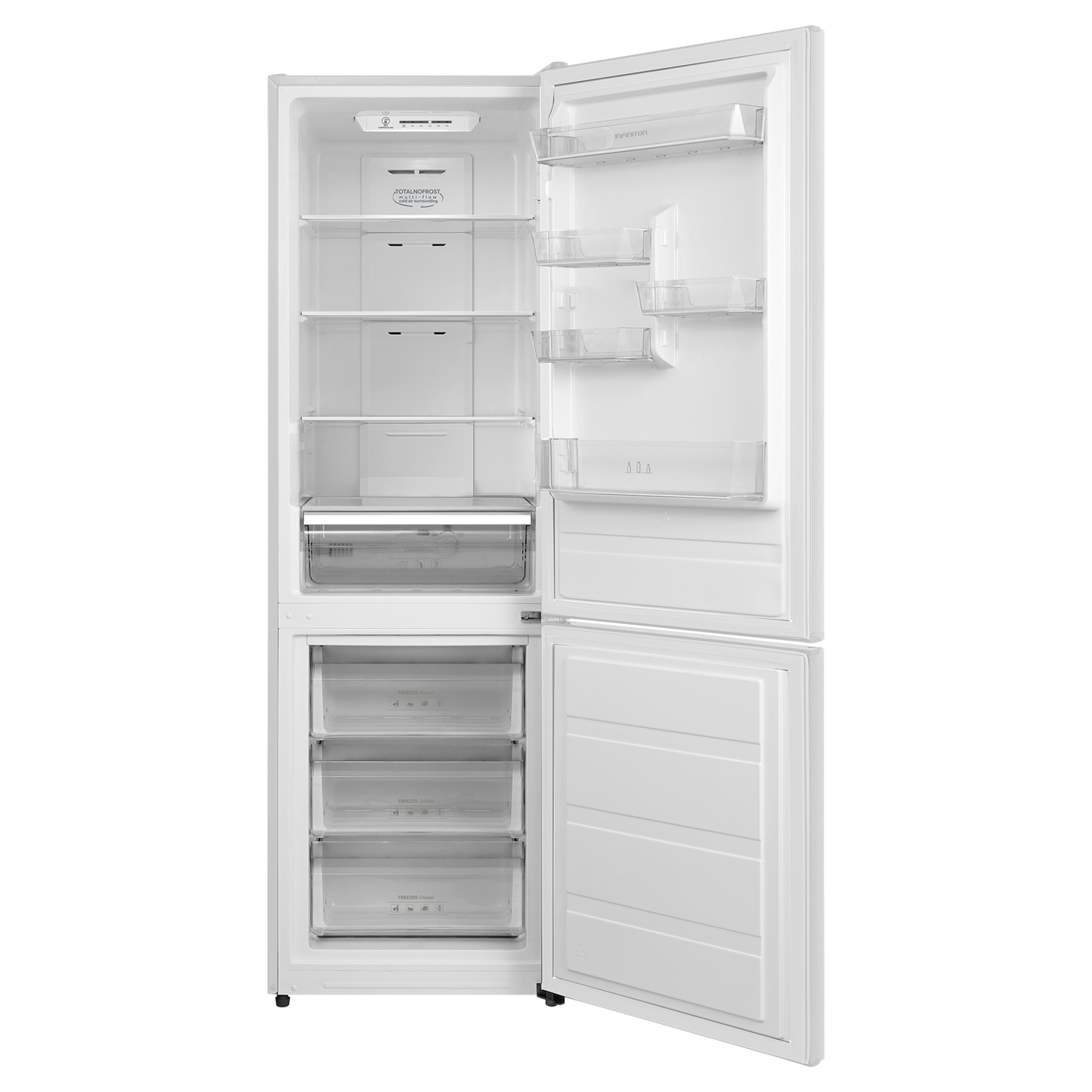 Frigorífico Combinado Infiniton FGC310C88WET | 310L, No Frost, E