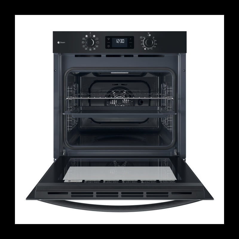 Forno Indesit IO 258HS B | 71L, Preto, Classe A+