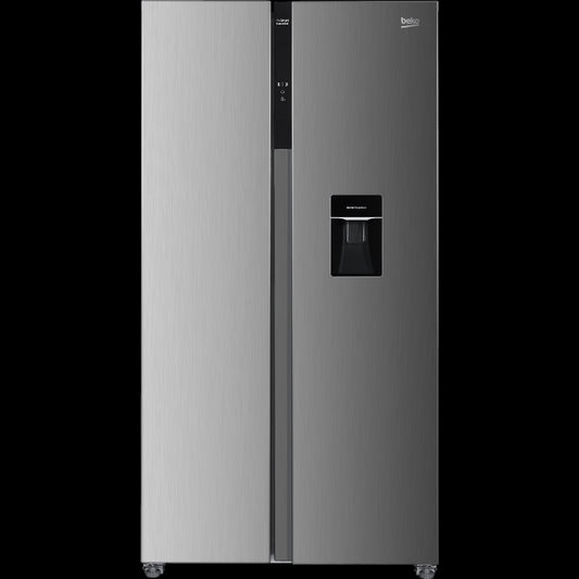 Frigorífico Americano Beko GNO5322WDXPN | 532L, Inox, 39dB
