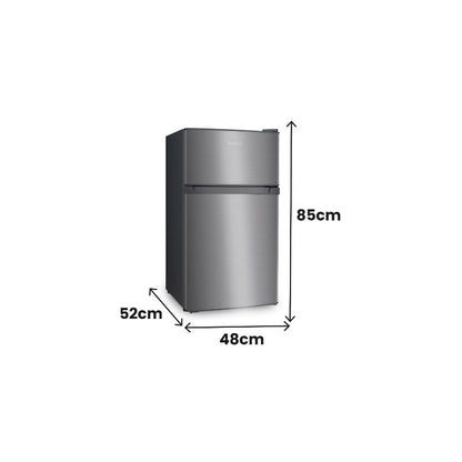 Frigorífico Mini Infiniton FG-85D8XEG | 85L, Aço inoxidável, Classe E