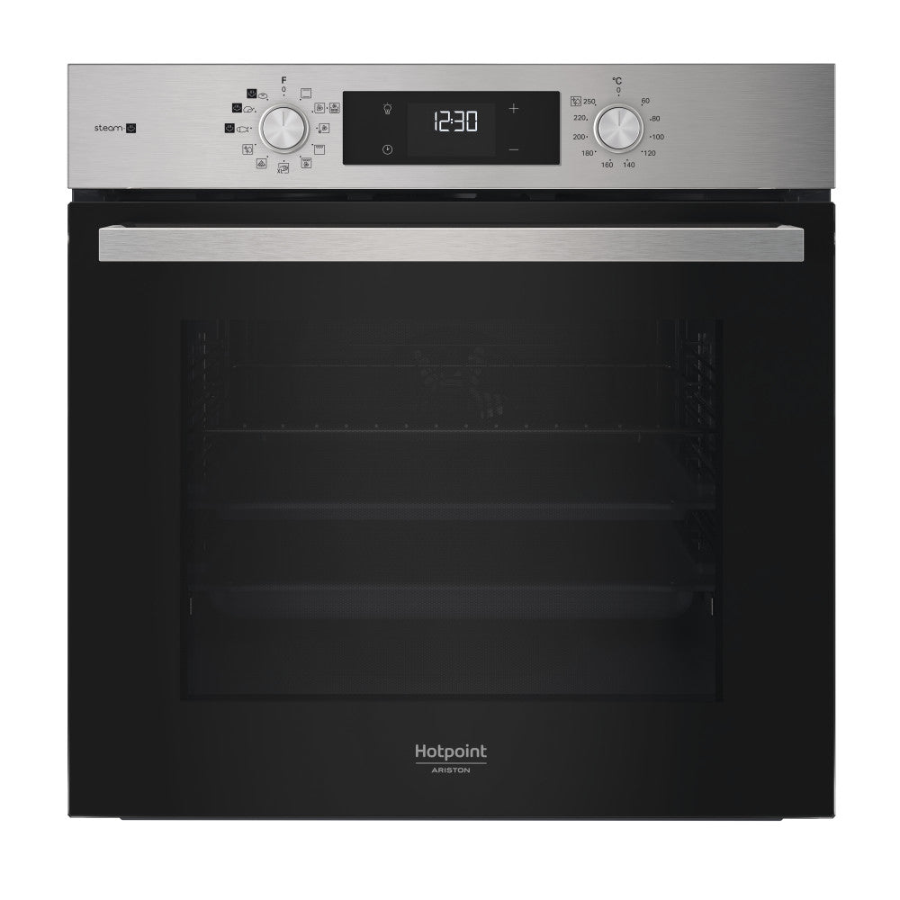 Outlet | Forno Encastre Hotpoint HAO3K58HSU1X | 71L, Pirolítico, Classe A+