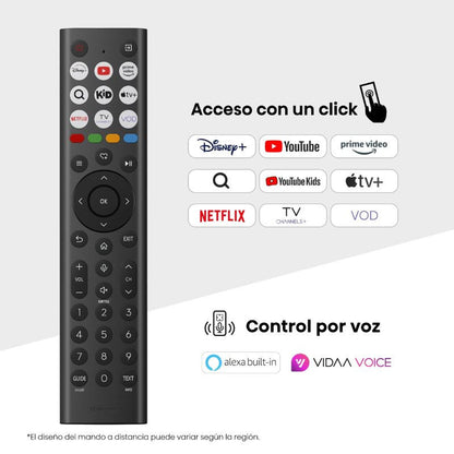 TV QLED HISENSE 98E7Q | 98", 4K, VIDAA U8.5