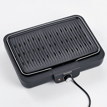 Grelhador Severin PG8556 | 2300W, Anti-aderente, Termostato regulável