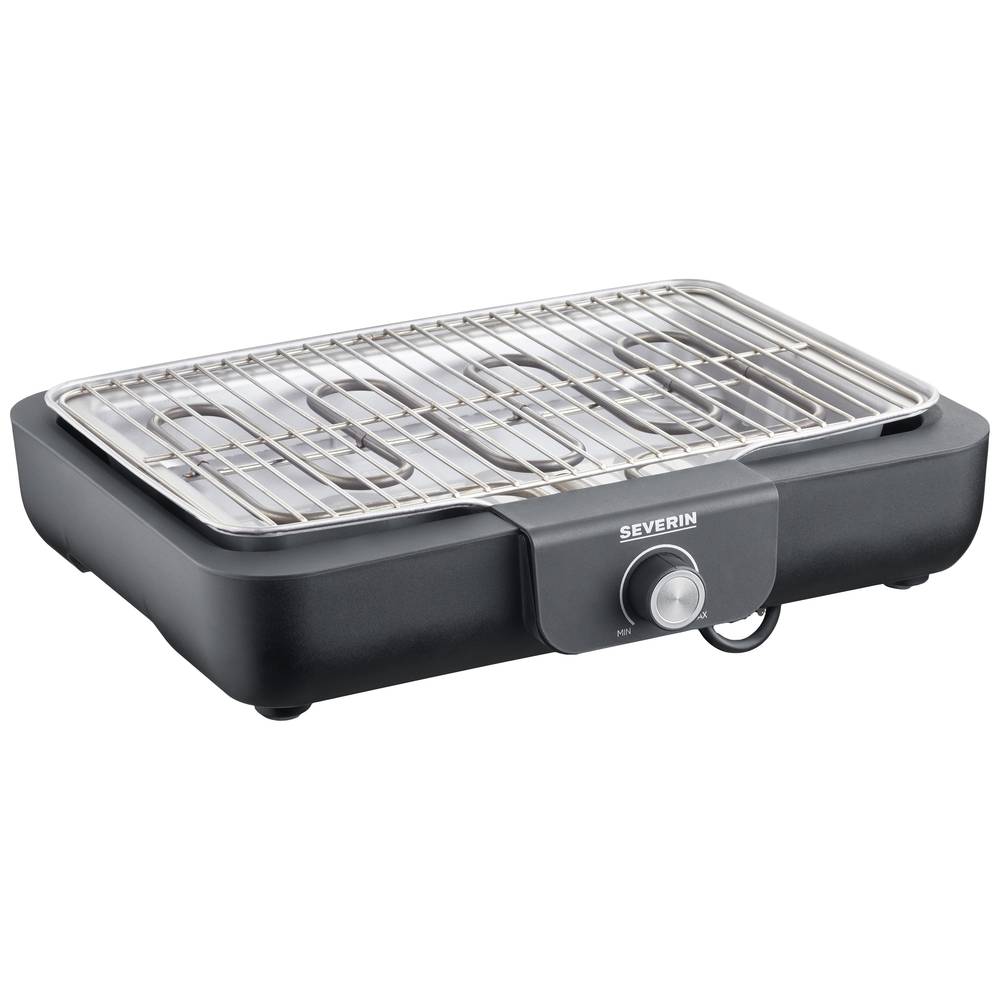 Grelhador Severin PG8554 | 2300W, Aço Inox, Termostato