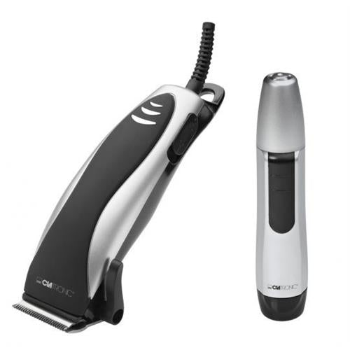 Conjunto Aparador Clatronic HSM3441 | Cabelo/Barba, Nasal, 4 Pentes