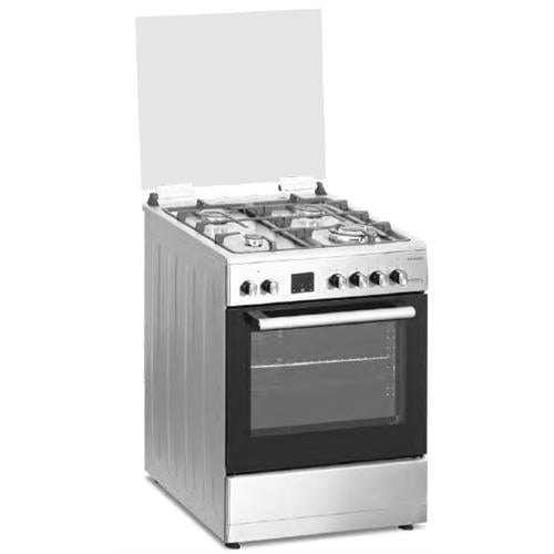 Fogão a Gás Taurus CIGE4FIXMF | 4 Queimadores, Forno Multifunções, 60L