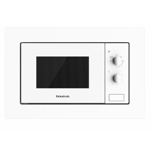 Micro-ondas encastrável Taurus MO20WHM | 20 L, 800 W, Grill