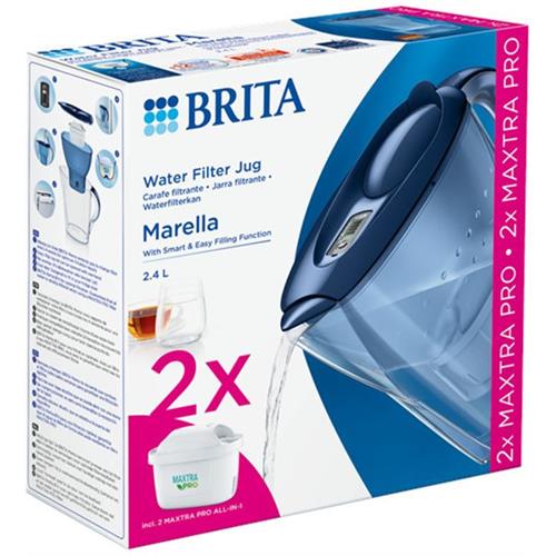 Jarro Filtrante BRITA Marella | 2,4L, Azul, MAXTRA PRO