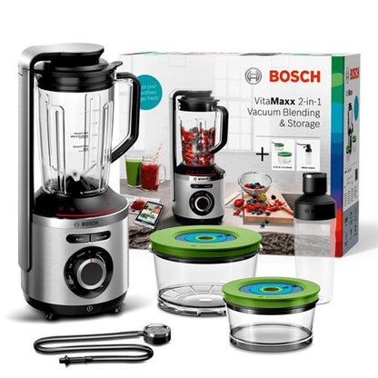Liquidificadora Bosch MMBV625M | 1000W, 1.5L, Aço Inoxidável