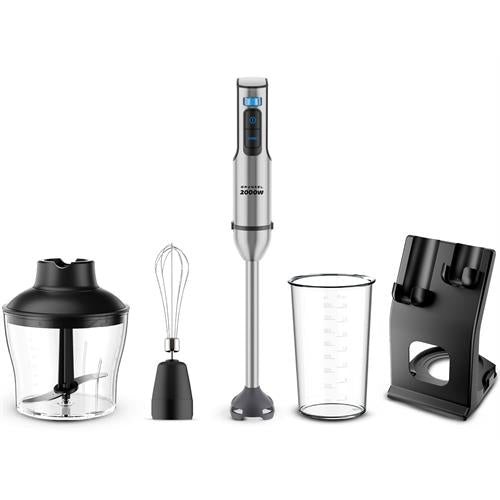 Varinha Mágica Grunkel BM-2000SET | 2000W, Turbo, Inox