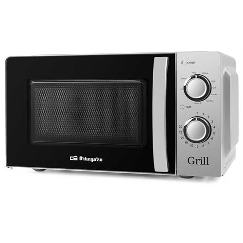 Micro-ondas Orbegozo MIG2138 | 20 L, 700 W, Grill, Silver