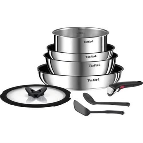Conjunto Tefal L8979804 | 3 Frig+Caç, Indução, Inox