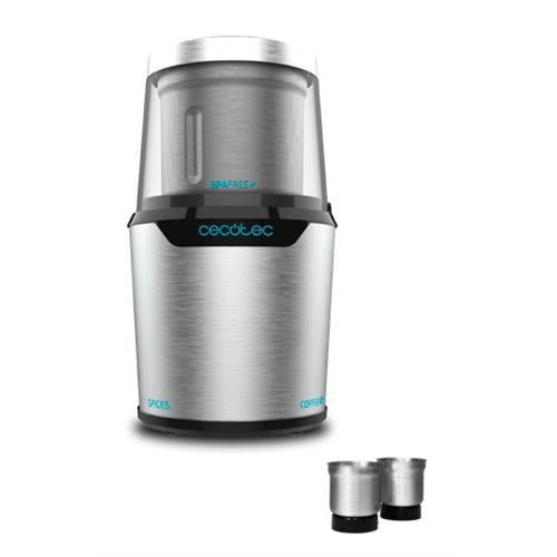 Moinho de Café CECOTEC TitanMill 300 DuoClean | 300W, Inox, 2 em 1