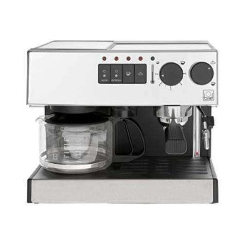Máquina de Café Briel ED132 | 1800W, 20 Bares, Cromado