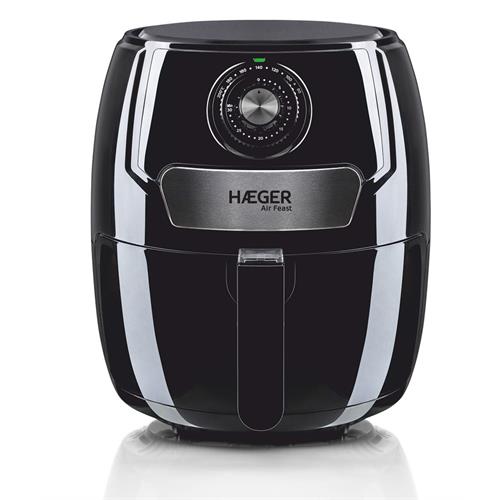 Fritadeira de Ar HAEGER AF-M37.002A | 1500W, 3,7L, Preto