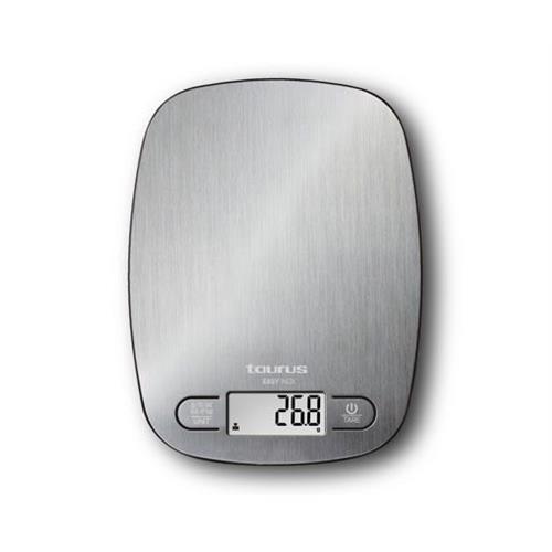 Balança de Cozinha Taurus Easy Inox | Tara, Inox, 5kg