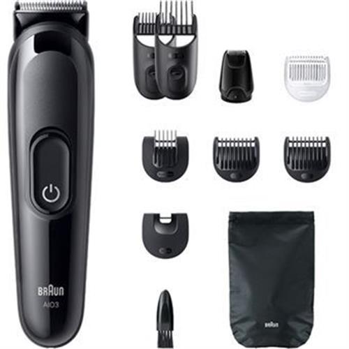 Aparador Braun MultiGroom Series 3 MGK3560 | 10-em-1, 50min
