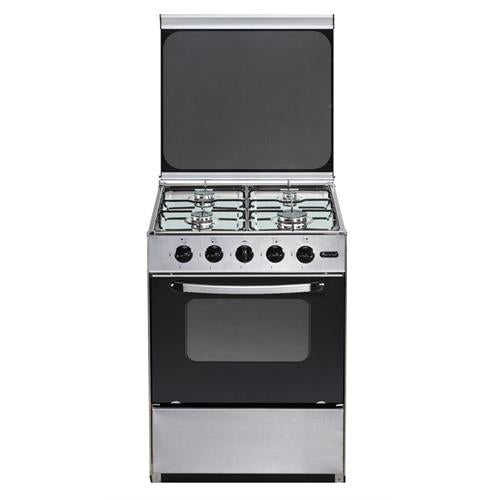 Fogão a Gás Gralux FQ6201/2X | 4 Queimadores, Forno a Gás, Inox