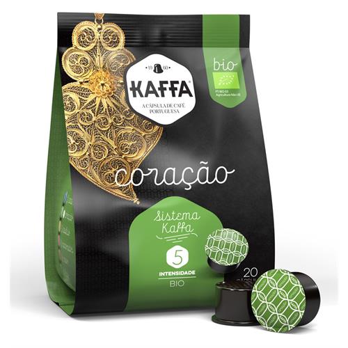Cápsulas de Café Kaffa Coração | 160 unidades, SK Kaffa, Intensidade 5