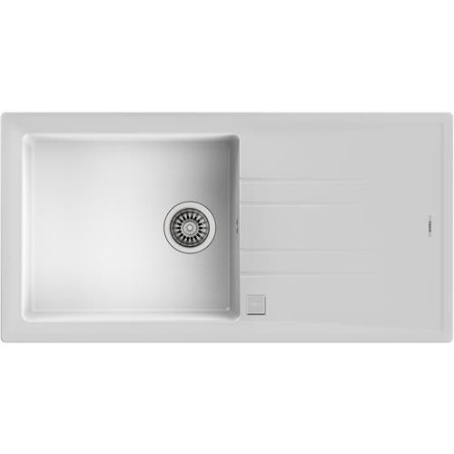 Lava-loiças TEKA Stone 60 L-TG 1C1E | Tegranite, 1 cuba, branco