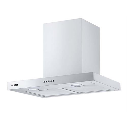 Exaustor FLAMA 9345FL | 488 m³/h, 3 Velocidades, Inox