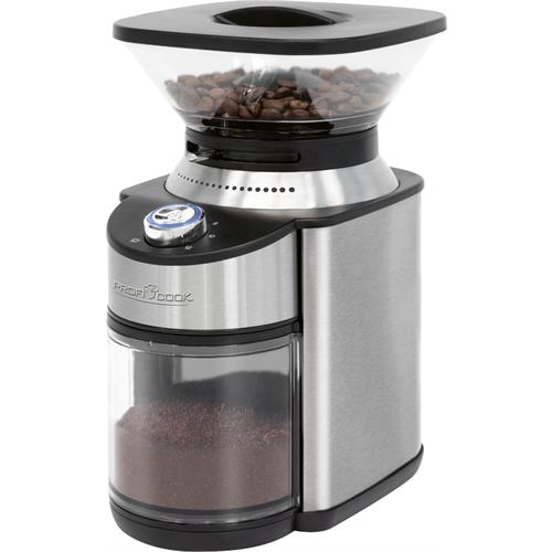 Moinho de Café ProfiCook PC-EKM 1205 | Inox, 16 Níveis, 200W