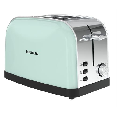 Torradeira Taurus Vintage II Mint | 950W, Inox, 7 Níveis