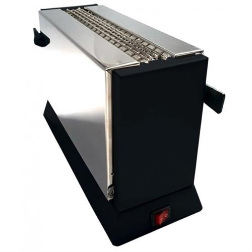 Torradeira EUROJAVA T40P | Preta, 650W, 2 Fendas