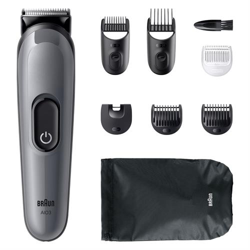 Aparador Braun MultiGroom Series 3 MGK3540 | 14 posições, 50min