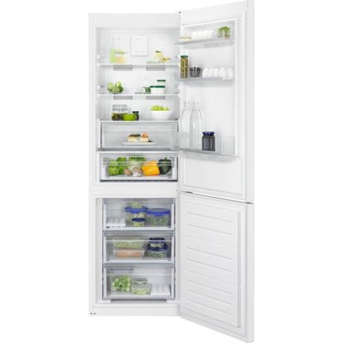Frigorífico Combinado ZANUSSI ZNME32EW1 | 302L, Classe E, 7.7Kg/24h
