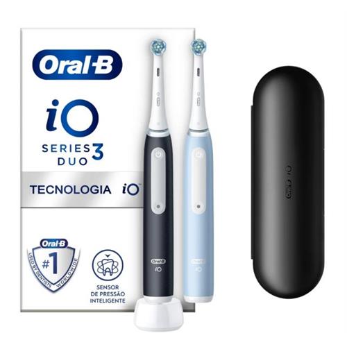 Escova de dentes elétrica Oral-B iO3 Duo | Pack duplo