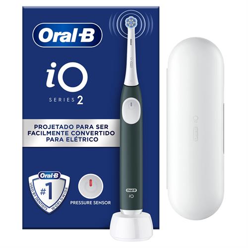Escova de dentes elétrica Oral-B iO2 Verde | Microvibrações