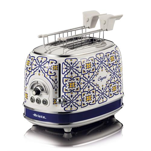 Torradeira ARIETE 155 Capri | 810W, 2 Fatias, 6 Níveis