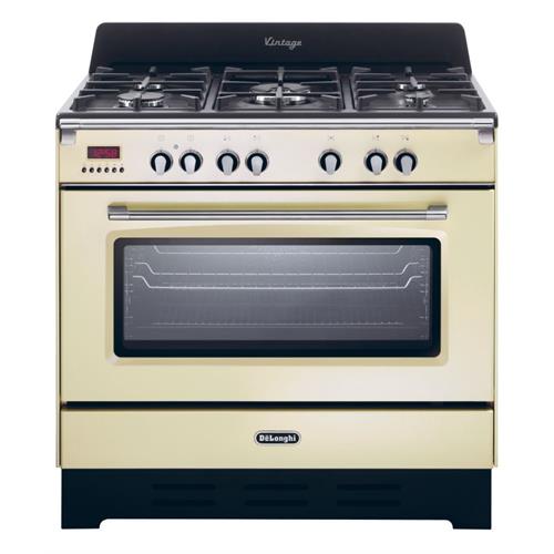 Fogão a Gás DeLonghi MEM965BAED | 5 Queimadores, Forno Multifunções, 87L
