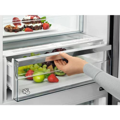 Frigorífico Combinado AEG RCB632E5MX | 341L, No Frost, Inox