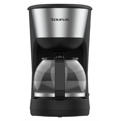 Máquina de Café Taurus Verona12inox | 1000W, 12 Chávenas, Preto