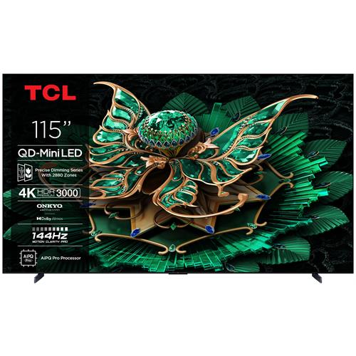 TV Mini LED TCL 115C7K | 115", 4K, Google TV