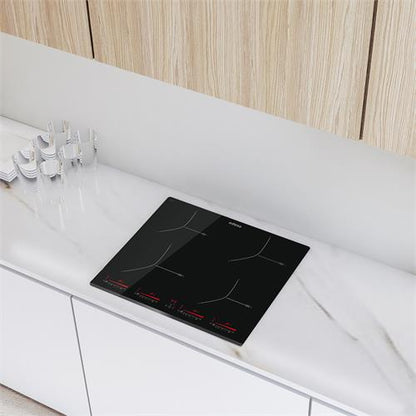Placa de Indução Edesa EIM6422B | 4 zonas, 7100W, Preto