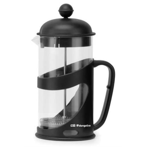 Cafeteira Orbegoz KFP1010 | 1L, Vidro borossilicato, Pega de tato frio