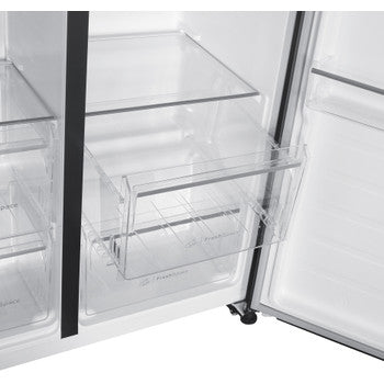 Frigorífico Side By Side Indesit ING F6441 XP4E | 442L, Classe E, Inox