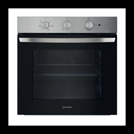 Forno Indesit IO 2351H X | 71L, 6 Funções, Inox