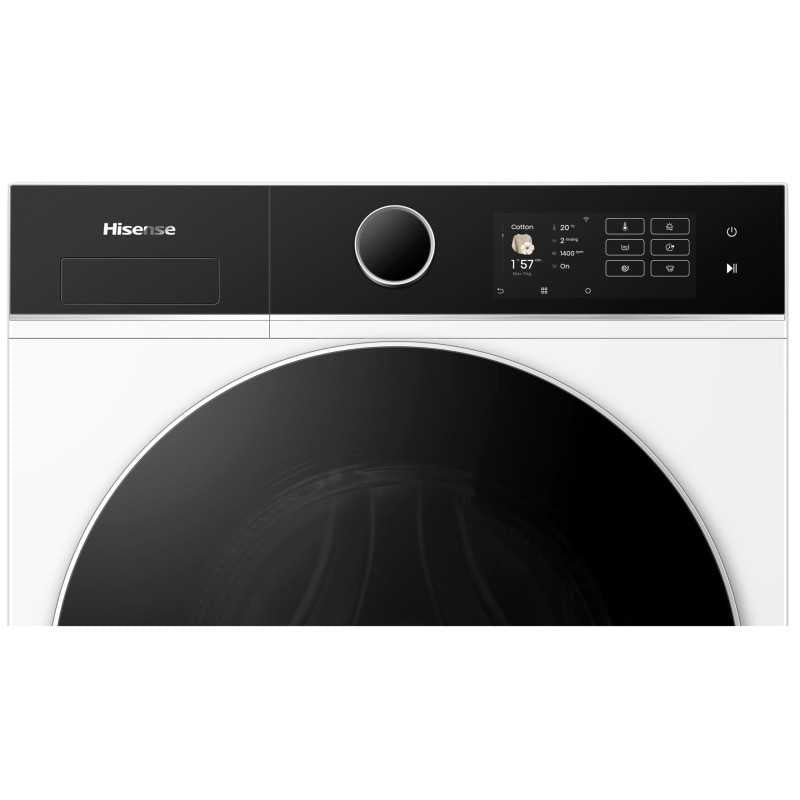Máquina Lavar e Secar Roupa Hisense WD5I8043BWF | 8kg Lavagem, 5kg Secagem, 1400rpm