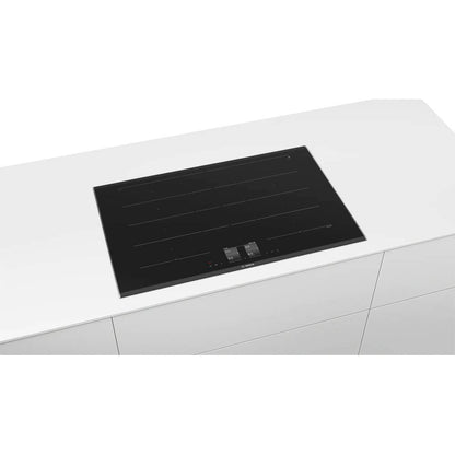 Placa de Indução Bosch PXY875KW1E | 4 zonas, Preto, 7400W