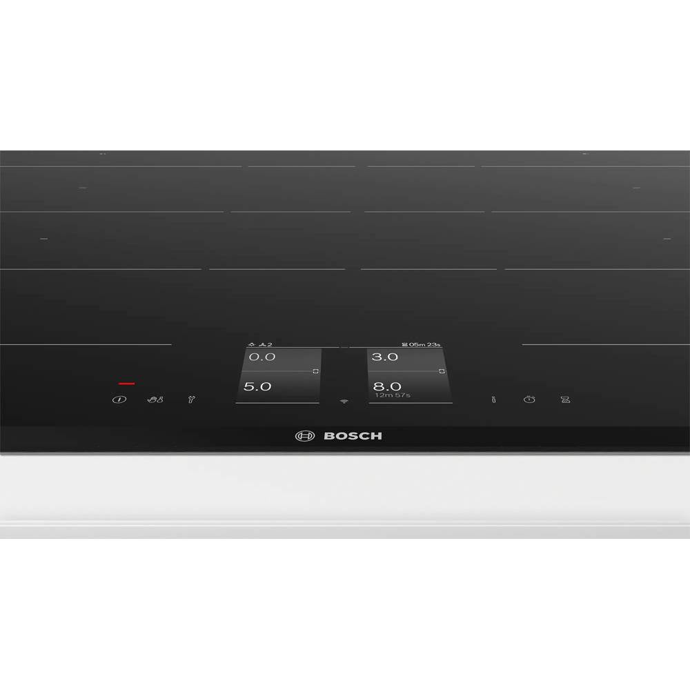 Placa de Indução Bosch PXY875KW1E | 4 zonas, Preto, 7400W