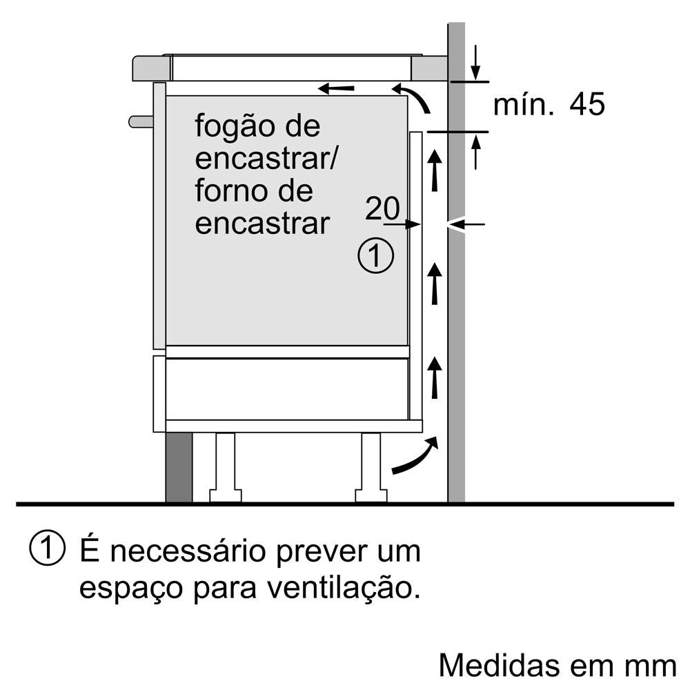 Placa de Indução Bosch PXY875KW1E | 4 zonas, Preto, 7400W